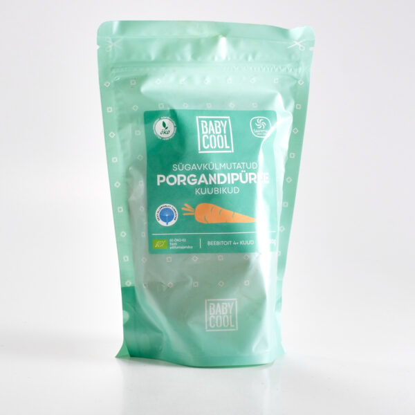 Porgandipüree kuubikud 200g (-18) BabyCool